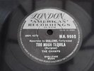 THE CHAMPS TOO MUCH TEQUILA LONDON RECORDS RARE INDIAN 78 RPM RECORD HLH.9052