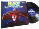 DAVY GRAHAM - HAT / ORIG  UK LP 1969 UNBOXED BLUE DECCA SKL 5011 MINT-