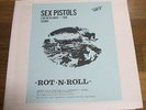 SEX PISTOLS ROT-N-ROLL LP LIVE IN ATLANTA 1978 JOHNNY ROTTEN SID VICIOUS