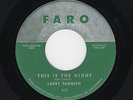 '61 W Coast White DooWop LARRY TAMBLYN/Grp This Is the Night/Destiny M- HEAR NOW