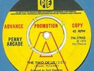 Penny Arcade The Two of Us Lennon McCartney UK Pye 45 Demo Beatles 1970