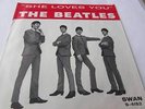 THE BEATLES RARE SWAN LABLE S-4152 SHE LOVES YOU 45 EXCELLENT EARLY  PIC SLEEVE