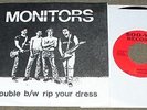 OHIO PUNK KBD Monitors Trouble b/w Rip Your Dress 45 M- w/ Pic Sleeve Boo-Wit