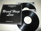 URIAH HEEP - LIVE JAN 1973 - BRONZE UK 1973 COMPLETE 2LP SET N.MINT