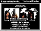 Kiss live concert at Wembley Arena London 21st of  May 1992 A4 size poster print