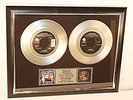 Whitesnake, Is This Love + Bad Boys, Platin Record, Schallplatte, Award, gold