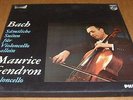 Philips 835 272/74 AY hifi stereo ED1 Bach 6 CELLO suites MAURICE GENDRON 3LP bx