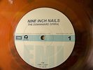 Nine Inch Nails NIN Downward Spiral RARE Test Press Colored Vinyl LP IS2509TP