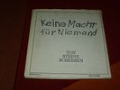Ton Steine Scherben - Keine macht für Niemand / Orig. LP Green Label TSS 17 Rar