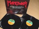 MANOWAR-The Triumph Of Steel 2LP 1992 FOC  Gatefold Cover