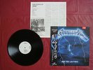 Metallica - PROMO Ride the Lightning Japan LP OBI Megadeth Exodus Saxon Accept