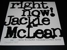 JACKIE McLEAN - RIGHT NOW ,JAPAN TOSHIBA-BLUE NOTE,audiophile Lp