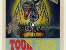 EX JUDAS PRIEST A TOUCH OF EVIL tour pass VINYL Shaped Picture Pic Disc