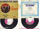 LES FANTOMES DISQUE D'OR  - HALLYDAY- BEATLES STONES