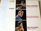 JACQUELINE DU PRE ELGAR CELLO CONCERTO EMI ASD 655 STEREO