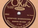 Okeh 8960 Memphis Jug Band MEMPHIS SHAKE E/E+ 78 rpm FABULOUS