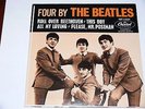 Beatles RARE ORIGINAL 1964 FOUR BY THE BEATLES EP--RECORD AND HARD COVER SLEEVE