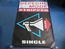 DEPECHE MODE - STRIPPED - 1986 UK MUTE RECORDS PROMO POSTER
