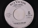 KENNY CARTER: I've Gotta Find Her / Body And Soul 45 (dj, minor lbl stain) rare