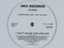 KLIQUE I Can't Shake This Feeling MCA 12