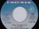 Funk Gospel 45 SALEM TRAVELERS Tell It Like it Is CHECKER HEAR