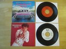 (2) Elvis 45rpm records & Picture Sleeves: Heartbreak Hotel Movie, PROMO. RCA