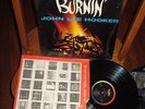 JOHN LEE HOOKER Burnin' LP EX- US VEE JAY 1962  BLUES ORIGINAL IN SHRINK