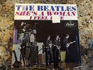 THE BEATLES 45 PICTURE SLEEVE I FEEL FINE SHE'S A WOMAN CAPITOL 5327