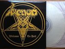 Venom - Welcome to Hell clear vinyl LP gatefold Earmark Records