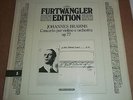 Furtwangler Edition: Gioconda De Vito BRAHMS Concerto - Fonit Cetra FE 3 SEALED