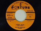 Walter Hamilton Combo inst. 45 SHERRY BLUES bw PEACHES & CREAM Fortune VG+ VG++