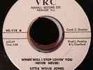 Little Willie Jones When Will I Stop Lovin You/Welcome To Try Funk Deep Soul 45