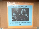 Led Zeppelin Live In Essen West Germany 1973 Vol. 1 Japan Acetate Not TMOQ MINT