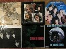 10x 60's LPs-WITH THE BEATLES-REVOLVER-BIG HITS-THROUGH THE PAST DARKLY