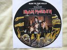 IRON MAIDEN - Run to the hills (1982 UK EMI PICTURE DISC NWOBHM) VG+