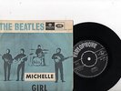 BEATLES 7'' PS Michelle NORWAY SD 5987 rare BLUE COVER variation 45