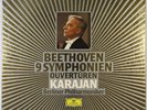 KARAJAN BEETHOVEN COMPLETE 9 SYMPHONIES DGG DIGITAL 7 LP BOX 415066-1 NM