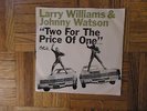 Larry Williams / Johnny Guitar Watson,Too Late,Okeh White Label,Promo,45 RPM