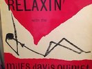 Rare UK  Jazz Esquire Relaxin' With The Miles Davis Quintet Vinyl LP