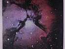 KING CRIMSON: Islands LP (UK, pink rim palm tree label matrix: A-1U/B-1U, few l