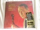 BRUCH & VIEUXTEMPS Violin Concerto JASCHA HEIFETZ 200 gram vinyl SEALED LP