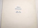 Rare BRUCE SPRINGSTEEN Live In Amsterdam LP original plain cover