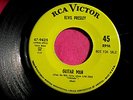 ELVIS PRESLEY - Guitar Man - super clean PROMO 45 rpm
