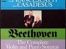 FRANCESCATTI-CASADESUS / Beethoven Complete Violin Sonatas/ Columbia D4S 724 4LP