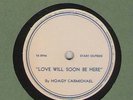 78 RPM Hoagy Carmichael white label test? in N-