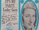 Lesley Gore 45 w/Photo Sleeve It's My Party & Danny 1963 Mercury Records 72119