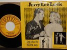 JERRY LEE LEWIS 1957 ROCK ANTHEM 45 GREAT BALLS OF FIRE W/PS ORIGINAL SUN VG+ NR