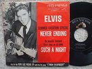 Elvis Presley - Such A Night / Never Ending - USA 45 + RARE PS