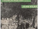 JEAN VILAR French Poetry LP 13 Track Blue Oval Label Deep Groove With Booklet  U