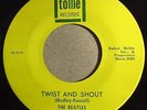 Beatles TWIST AND SHOUT Rare Tollie Records 45 Error Label. Must See
